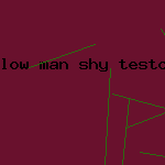 low man shy testosterone